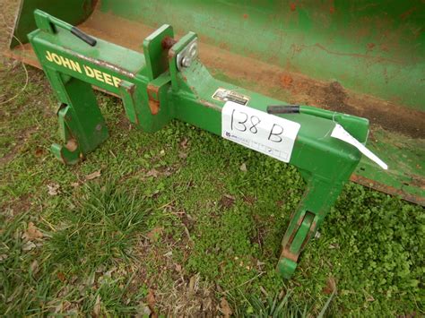 NOTE A front attaching support kit is required for use on all compact utility tractors. . John deere quick hitch